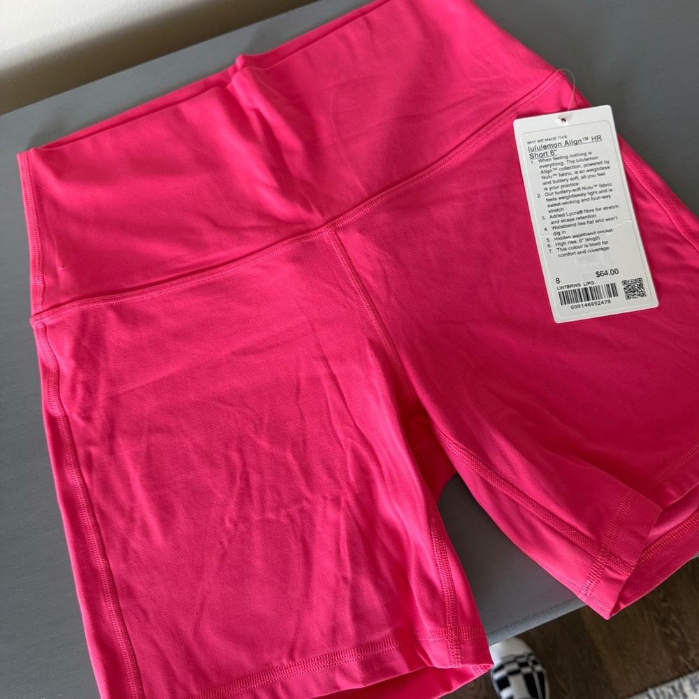 Lululemon Align Biker Shorts - BRAND NEW - Size 8